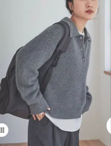 FOX 혼방 카라 니트 어반 리서치 도어즈