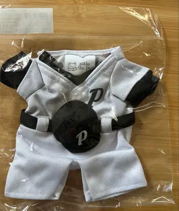 개구리 피클스 빈 인형용 스포츠 코스튬 야구