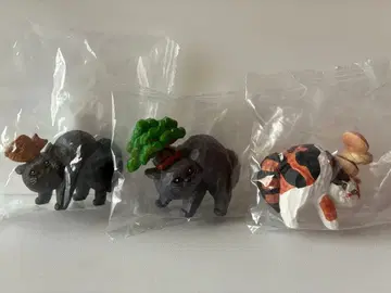 얀노카 스텝 고양이 가챠 3종