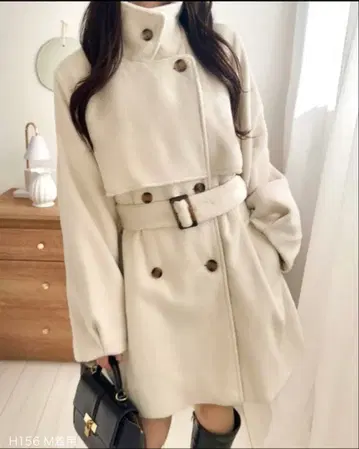 트렌치코트 벨트 포함