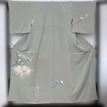 꾀꼬리색 꽃무늬 유젠 염색 호몬기 A