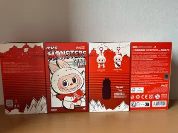 POP MART 코카콜라 시리즈 피규어 세트 (4개)