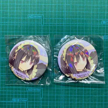 사쿠라장의 펫 그녀 아카사카 류노스케 캔뱃지