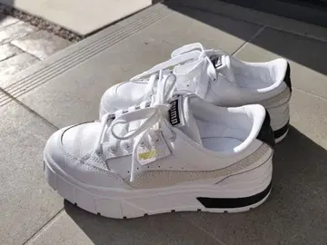 PUMA [푸마] 메이즈 스택 스니커즈 WHITE 22.5cm