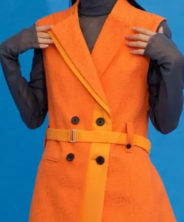 택 포함 새상품 유나이티드 도쿄 트위드 디자인 베스트