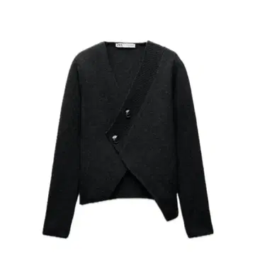 Zara 우먼 스웨터 가디건 그레이 S