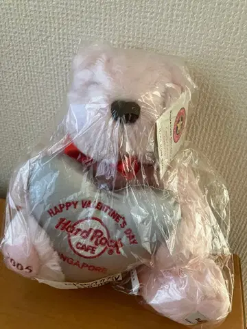 하드 록 카페 봉제 인형 2005 싱가포르