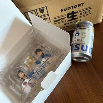 산토리 생맥주 JUNON & LEO 디자인 피규어 BE:FIRST