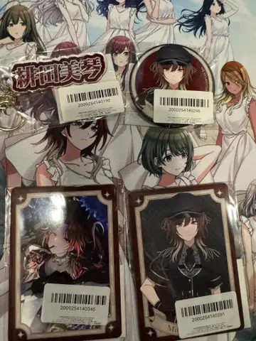 샤니마스 FAM 복권 히다 미코토 세트1