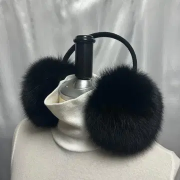 FOX 귀도리 블랙