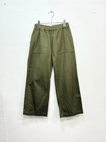 U13) NARU 나루코튼 카츠라기 뉴세리사이드 베이커 팬츠