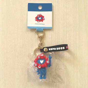 EXPO2025 입체 키링 미야쿠미야쿠 투스 블랙 컬러 택