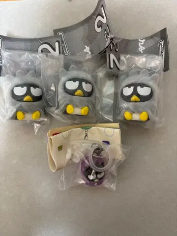 배드바츠마루 캡슐 토이 4개 세트