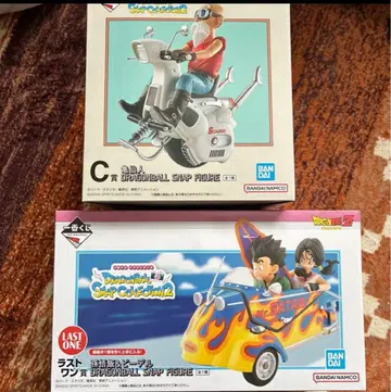 드래곤볼 제일복권 라스트 원상 손오반 & 비델 c상 거북선인 피규어