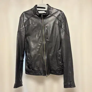 블랙 가죽 자켓 alexlief 램 가죽(양가죽)