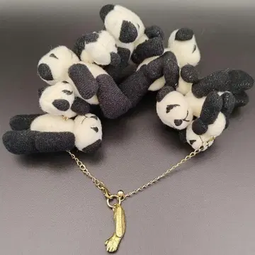 아차츄무 무챠무챠 팬더 팔찌 프리 사이즈 ahcahcum