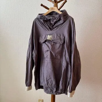 그레이 후드 부착 마운틴 후드티