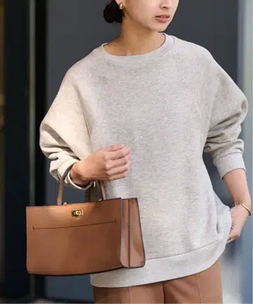 FRAMeWORK YAKMix 맨투맨 오버 상의