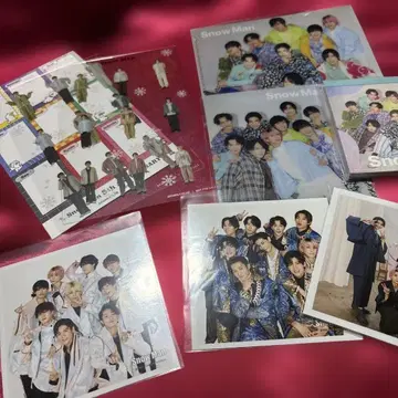 스노우맨 굿즈 세트