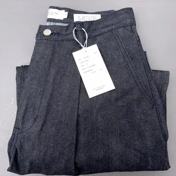 25AW 새상품 STILL BY HAND 딥턱 와이드 데님 팬츠