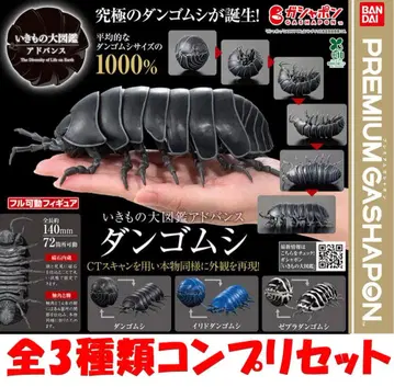 생물대도감 어드밴스 공벌레 (캡슐판) 전 3종 세트 [새상품] 가챠