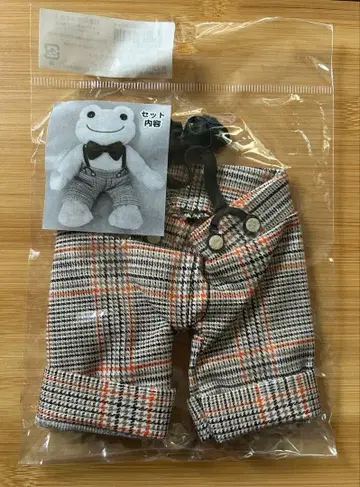 개구리 피클스 비즈 인형용 바지 나비 넥타이