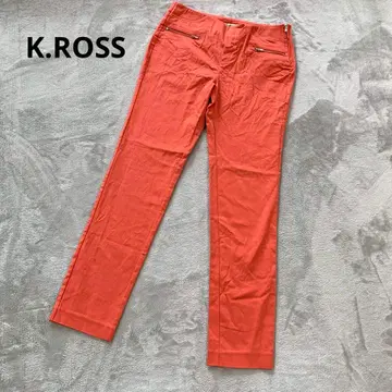 K.ROSS 캐서린 로스 캐주얼 팬츠 오렌지 사이즈 S