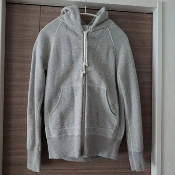 drawer 코튼 쭈리 집업 후드티 후디