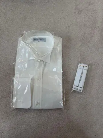 INNOCENTLY 윙 셔츠 L(41) 커프스, 암밴드 포함