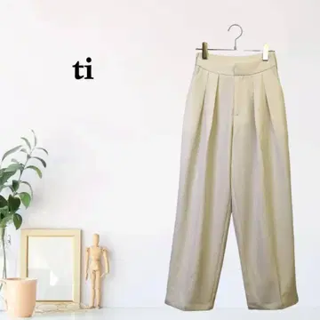 zG830 [ S ] ti 베이지 캐주얼 팬츠