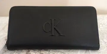 [ 새상품 미사용 ] 캘빈클라인 장지갑 블랙