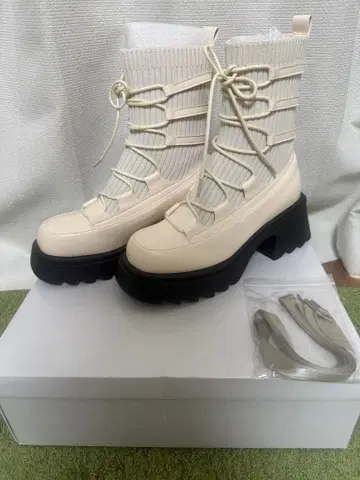 idem 레이스업 삭스 부츠 이뎀 삭스 부츠 L 사이즈