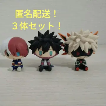 나의 히어로 아카데미아 쵸코놋코 피규어 3체 세트 토도로키 형제 + 캇짱