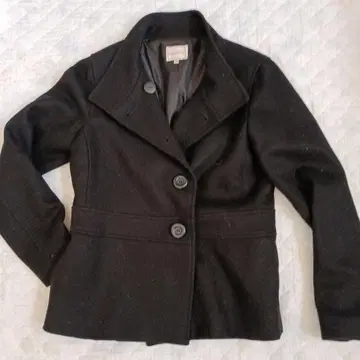 블랙 테일러드 자켓