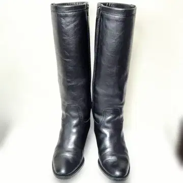 DIANA 블랙 롱 부츠 22.5cm 2E