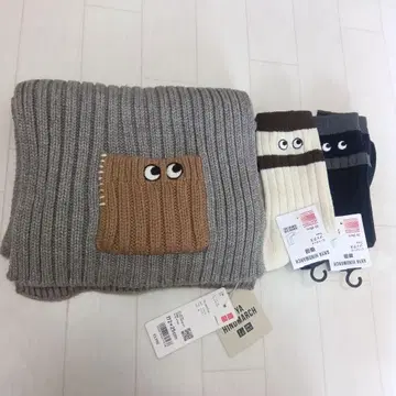 아니아 하인드마치 머플러+삭스 세트