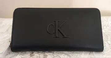 [ 새상품 미사용 ] 캘빈클라인 장지갑 블랙