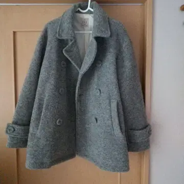 사만사 모스모스 피 코트 더블 코트 그레이