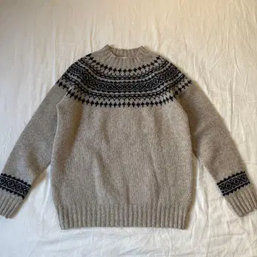 Harley of Scotland 페어아일 패턴 스웨터