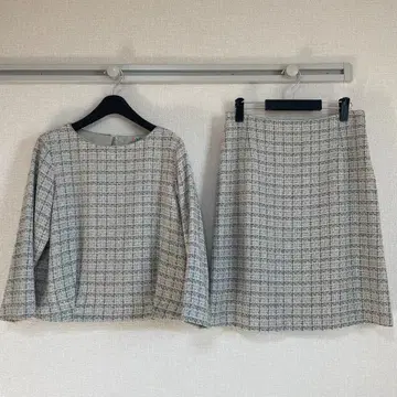 뉴요커 셋업 라메 믹스 수트 15 빅 사이즈 새상품급 가을/겨울