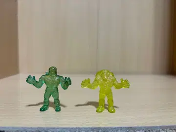 레어 2개 근육맨 지우개 더 닌자 스니게이터 클리어 컬러