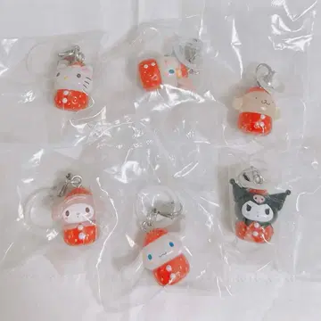 산리오 딸기 메지루시 액세서리 컴프 세트