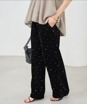 IENA COUTURE D'ADAM/쿠튀르 도 아담 벨로아 이지 팬츠