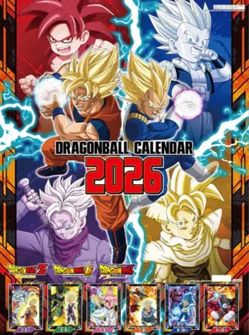 [드래곤볼] 2026 달력 A2