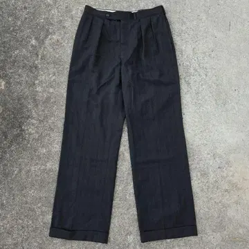 50s 60s usa 빈티지 슬랙스 스트라이프 와이드 초와이드