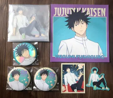 주술회전 세가 럭키 쿠지 후시구로 메구미 아크릴 스탠드 캔뱃지 외