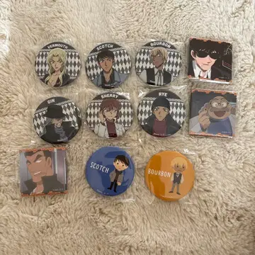 명탐정 코난 캔뱃지 묶음 판매