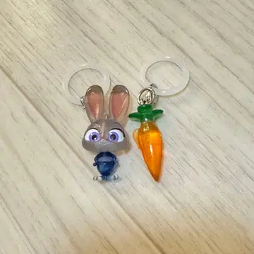 주토피아 메지루시 참 표식 액세서리 주디 당근