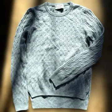 UNITED ARROWS 캐시미어 100% 케이블 니트 긴팔 스웨터