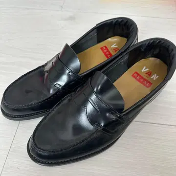 REGAL 블랙 로퍼 25.5 EE